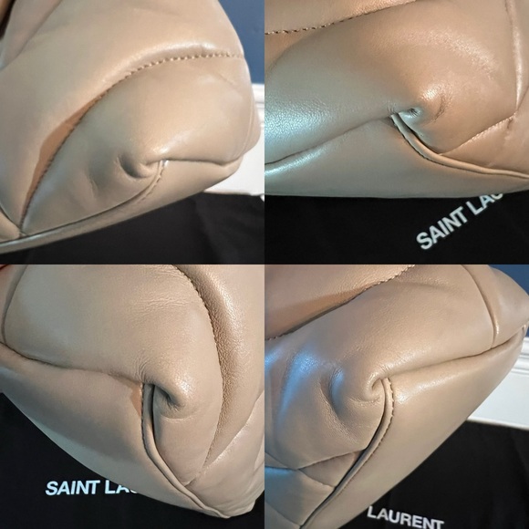 Saint Laurent (YSL) Medium Lou Puffer Bag in Quilted Leather - Picture 11 of 15
